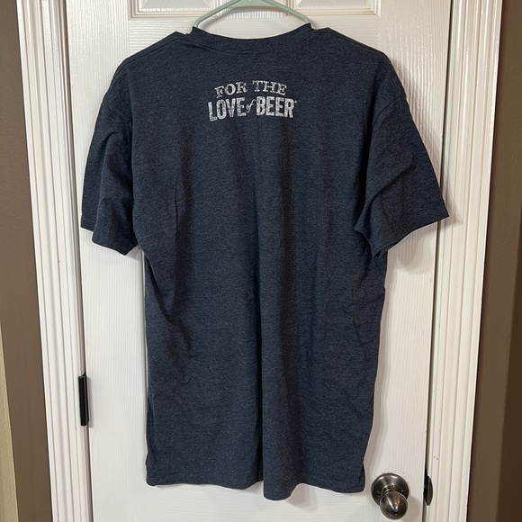 Samuel Adams blue T-shirt size XL - Picture 2 of 3